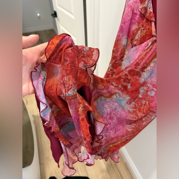 NWOT- URBAN OUTFITTERS- Marina Paisley Asymmetrical
Romper- XL - Picture 10 of 15